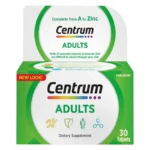 مولتی ویتامین سنتروم مدل Adults بسته ۳۰ عددی
