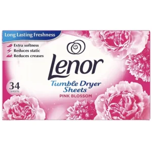 دستمال خوشبو کننده لباس و کمد لنور مدل Lenor Pink Blossom