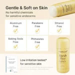 دئودورانت روشن کننده مدیکیوب Fresh That Lasts با رایحه وانیل و پسته - Image 4