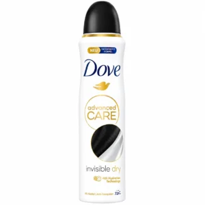 اسپری ضدتعریق داو Invisible Dry نسخه اورجینال انگلیسی تولید جدید 250ml