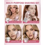 شیور 5 بعدی شیگلم صورت و بدن SHEGLAM Smooth Moves 5D Flash Electric Shaver - تصویر 10