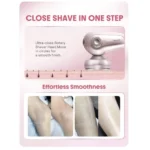 شیور 5 بعدی شیگلم صورت و بدن SHEGLAM Smooth Moves 5D Flash Electric Shaver - تصویر 7